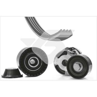 V formos rumbuotas diržas, komplektas HUTCHINSON KHV 171