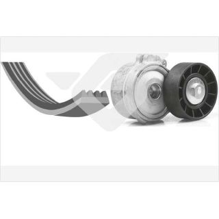 V formos rumbuotas diržas, komplektas HUTCHINSON KHV 173