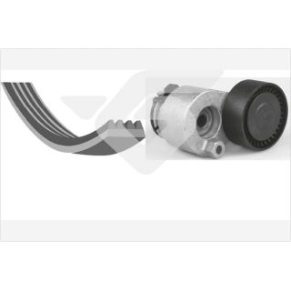 V formos rumbuotas diržas, komplektas HUTCHINSON KHV 176