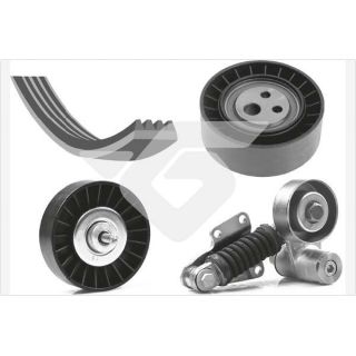 V formos rumbuotas diržas, komplektas HUTCHINSON KHV 182