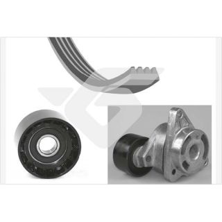 V formos rumbuotas diržas, komplektas HUTCHINSON KHV 202