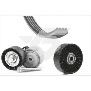 V formos rumbuotas diržas, komplektas HUTCHINSON KHV 218