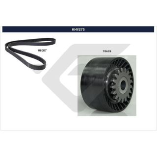 V formos rumbuotas diržas, komplektas HUTCHINSON KHV 275