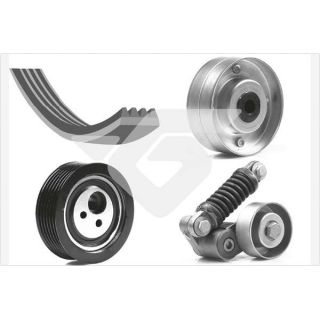 V formos rumbuotas diržas, komplektas HUTCHINSON KHV 42