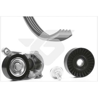 V formos rumbuotas diržas, komplektas HUTCHINSON KHV 72