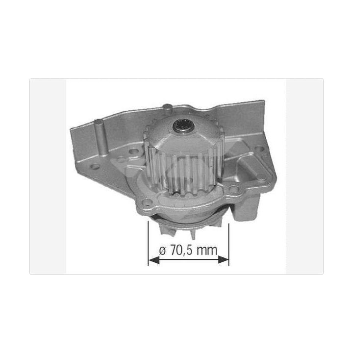 Vandens siurblys, variklio aušinimas HUTCHINSON WP0030V