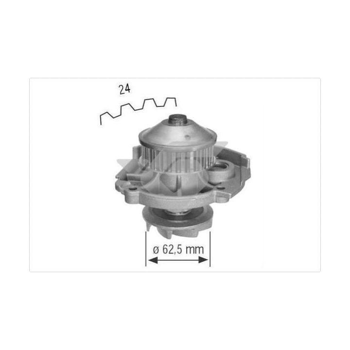 Vandens siurblys, variklio aušinimas HUTCHINSON WP0040V