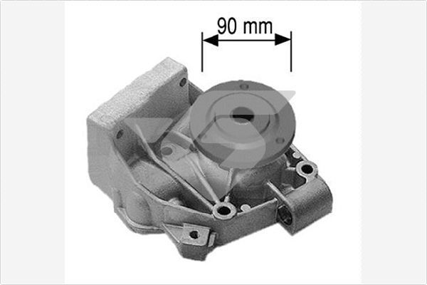 Vandens siurblys, variklio aušinimas HUTCHINSON WP118
