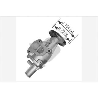 Vandens siurblys, variklio aušinimas HUTCHINSON WP226