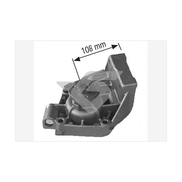 Vandens siurblys, variklio aušinimas HUTCHINSON WP330