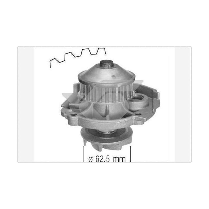 Vandens siurblys, variklio aušinimas HUTCHINSON WP40