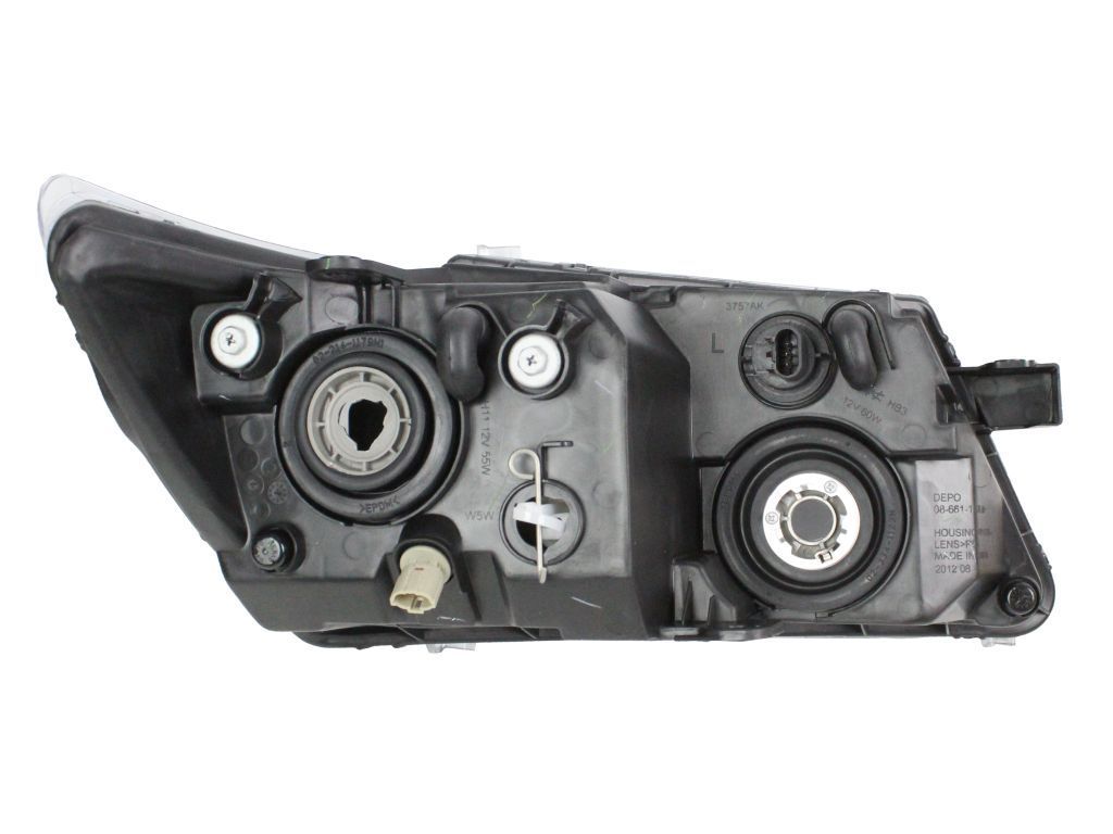 Priekinis žibintas ABAKUS 661-1167L-LD-EM