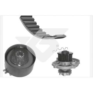 Vandens siurblio ir paskirstymo diržo komplektas HUTCHINSON KH 139WP39