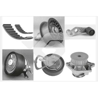 Vandens siurblio ir paskirstymo diržo komplektas HUTCHINSON KH 192WP32