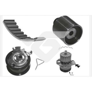 Vandens siurblio ir paskirstymo diržo komplektas HUTCHINSON KH 194WP67