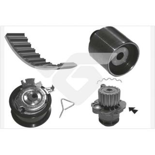 Vandens siurblio ir paskirstymo diržo komplektas HUTCHINSON KH 194WP71