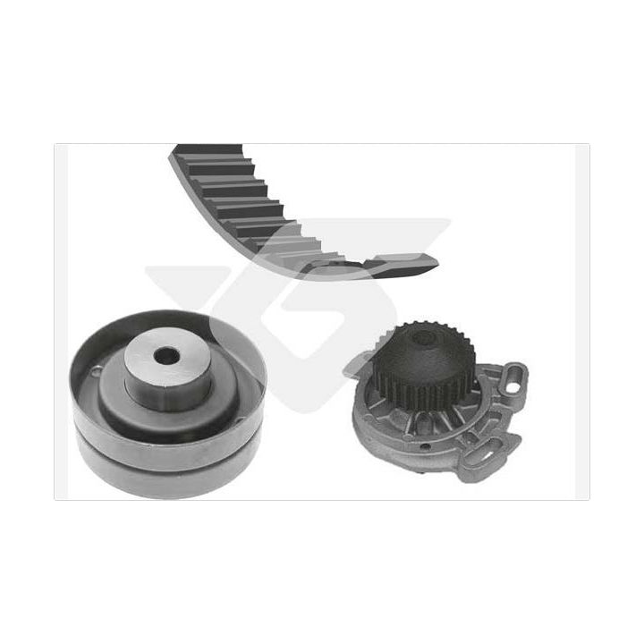 Vandens siurblio ir paskirstymo diržo komplektas HUTCHINSON KH 213WP08