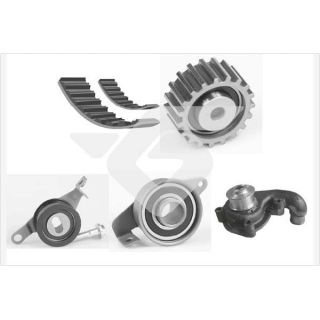 Vandens siurblio ir paskirstymo diržo komplektas HUTCHINSON KH 21WP70