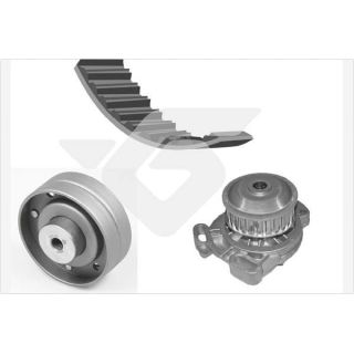 Vandens siurblio ir paskirstymo diržo komplektas HUTCHINSON KH 24WP04