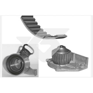 Vandens siurblio ir paskirstymo diržo komplektas HUTCHINSON KH 280WP15