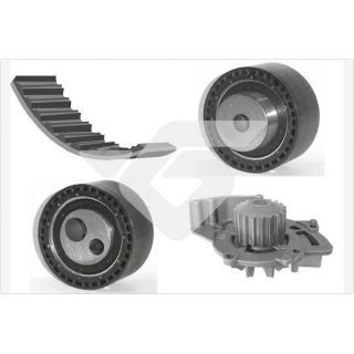 Vandens siurblio ir paskirstymo diržo komplektas HUTCHINSON KH 283WP60