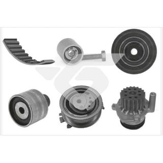 Vandens siurblio ir paskirstymo diržo komplektas HUTCHINSON KH 462WP68