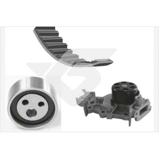 Vandens siurblio ir paskirstymo diržo komplektas HUTCHINSON KH 48WP65