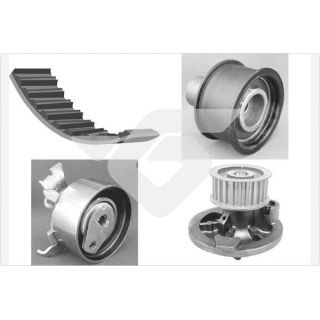 Vandens siurblio ir paskirstymo diržo komplektas HUTCHINSON KH 54WP50