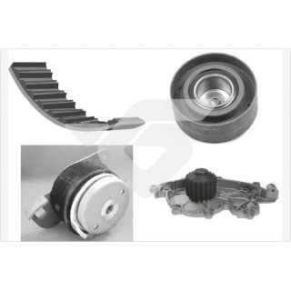 Vandens siurblio ir paskirstymo diržo komplektas HUTCHINSON KH 55WP42