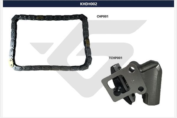 Grandinių rinkinys, alyvos siurblio pavara HUTCHINSON KHDH 002