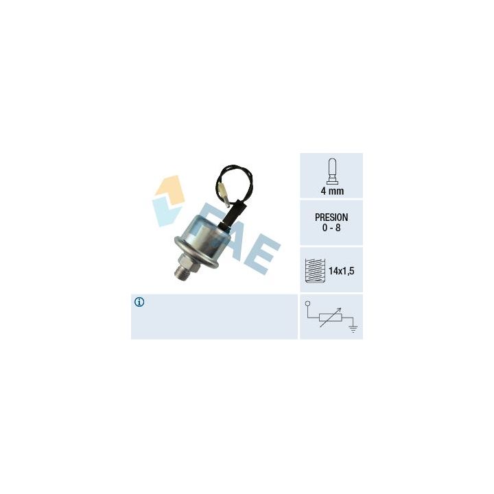 Siuntimo blokas, alyvos slėgis FAE 14550