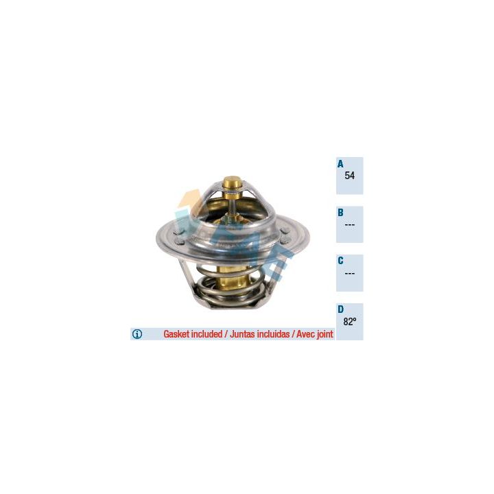 Termostatas, aušinimo skystis FAE 5201782