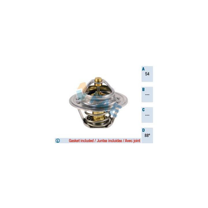 Termostatas, aušinimo skystis FAE 5201788