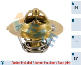 Termostatas, aušinimo skystis FAE 5201982