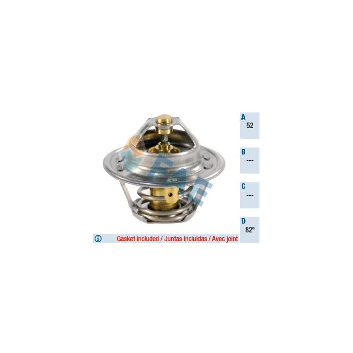 Termostatas, aušinimo skystis FAE 5204582