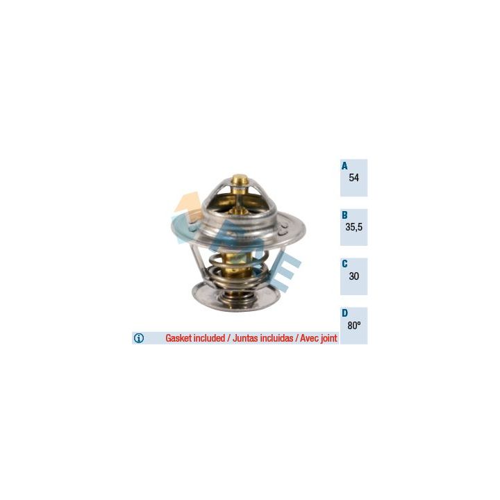 Termostatas, aušinimo skystis FAE 5303980