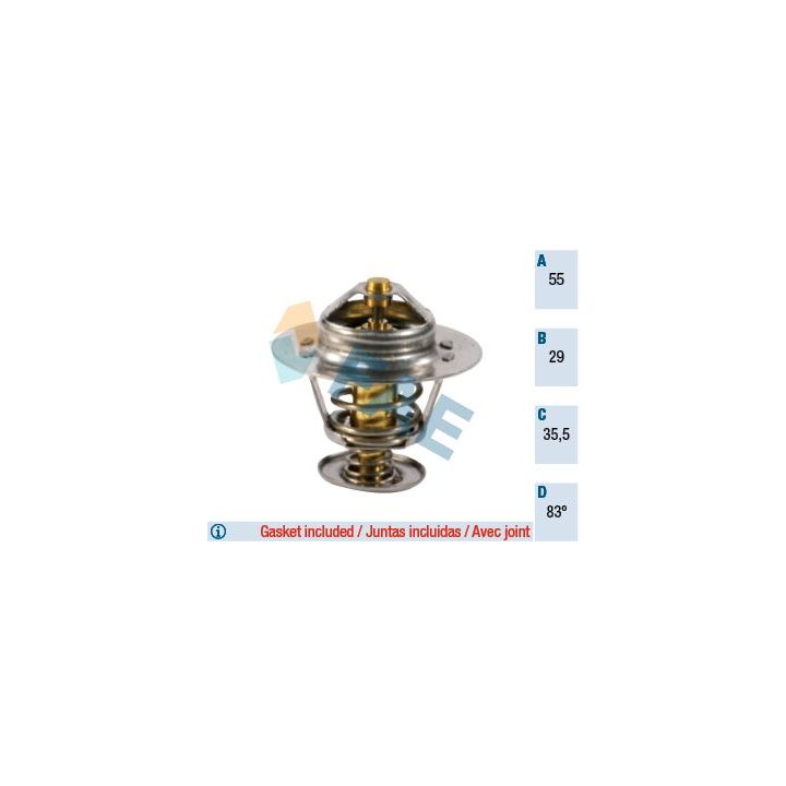 Termostatas, aušinimo skystis FAE 5306983