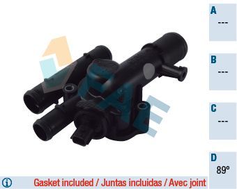 Termostatas, aušinimo skystis FAE 5307189