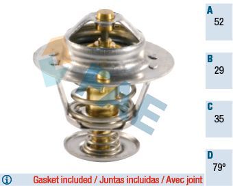 Termostatas, aušinimo skystis FAE 5307379