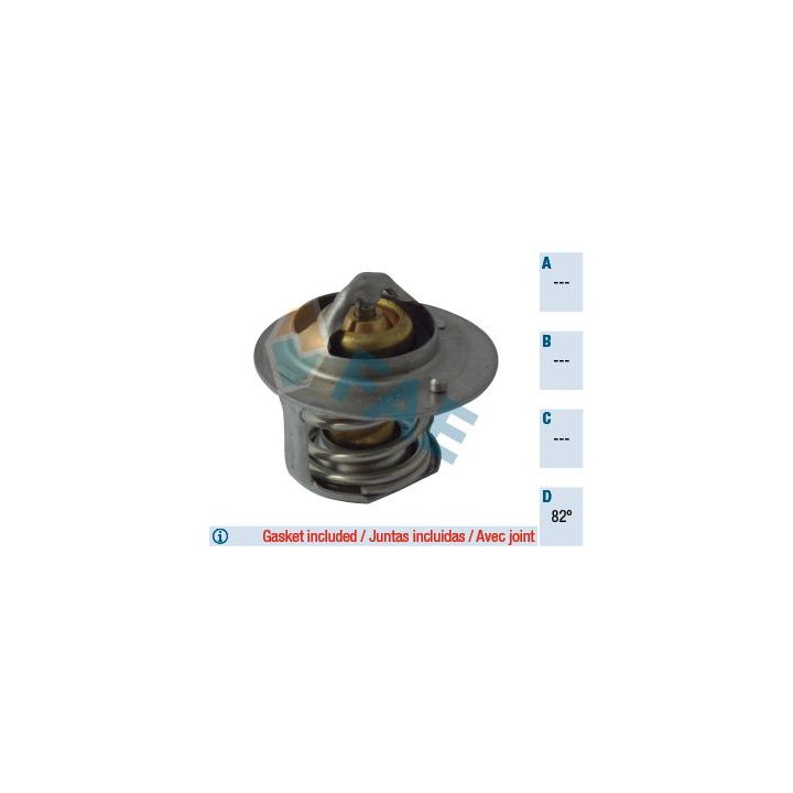 Termostatas, aušinimo skystis FAE 5310082