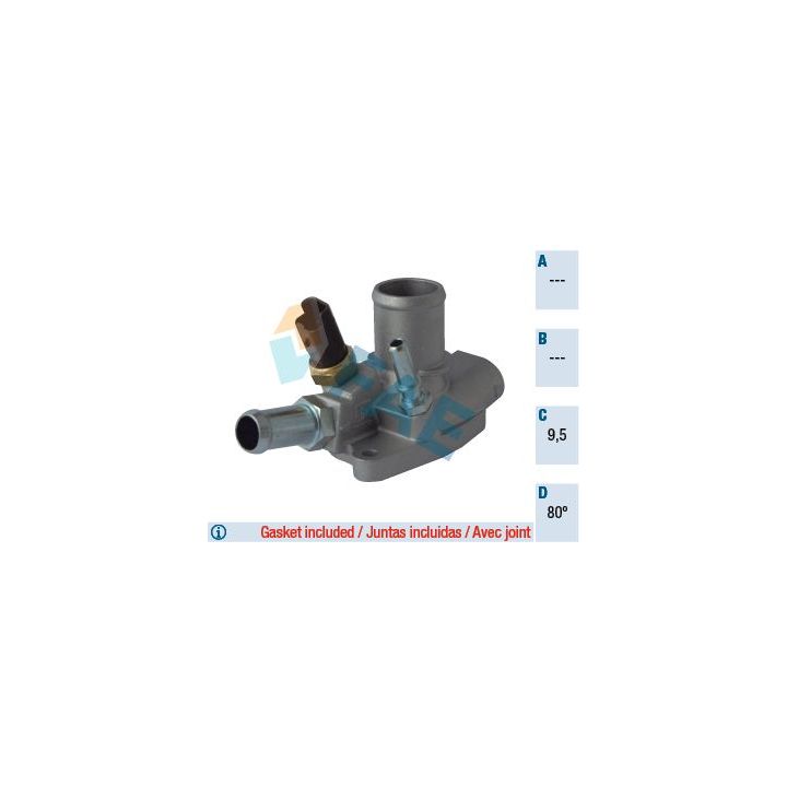 Termostatas, aušinimo skystis FAE 5314580