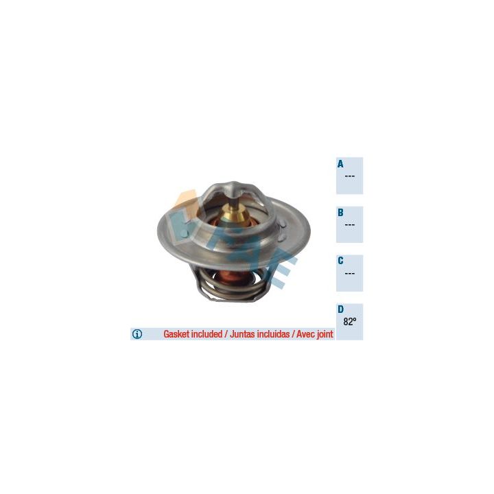 Termostatas, aušinimo skystis FAE 5315082