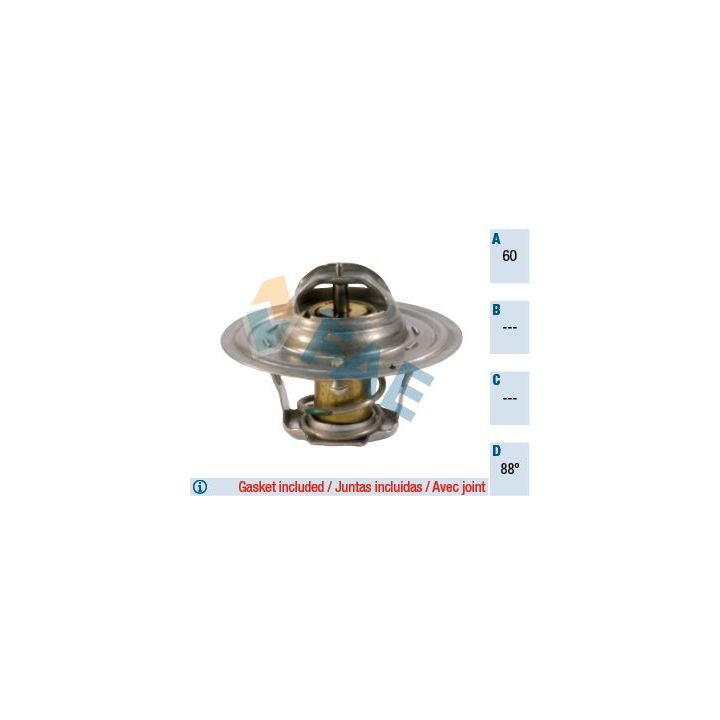 Termostatas, aušinimo skystis FAE 5320388