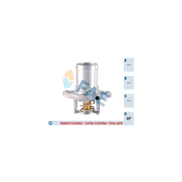 Termostatas, aušinimo skystis FAE 5321089