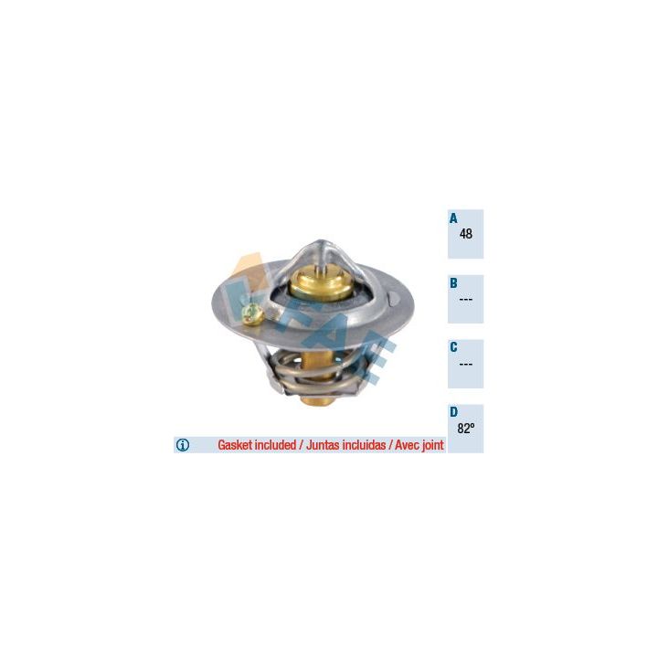 Termostatas, aušinimo skystis FAE 5323282