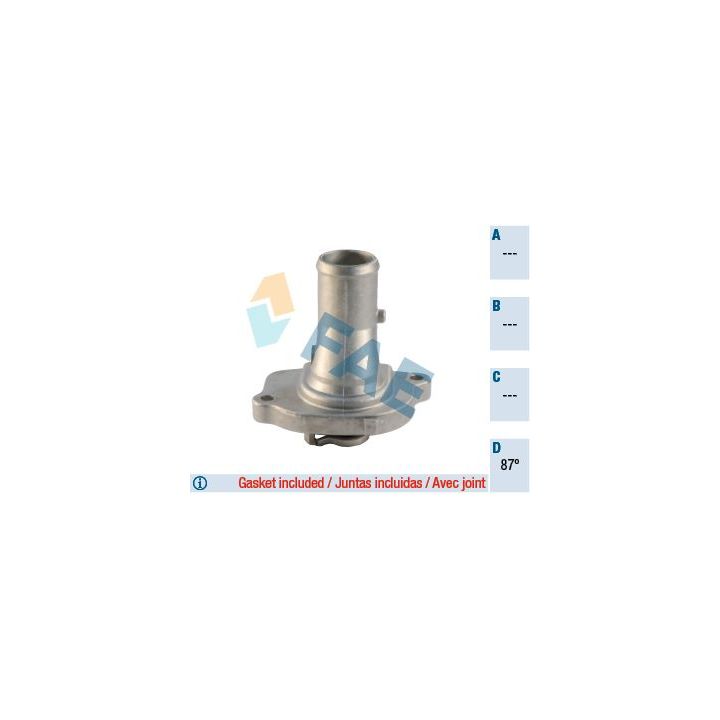 Termostatas, aušinimo skystis FAE 5331887