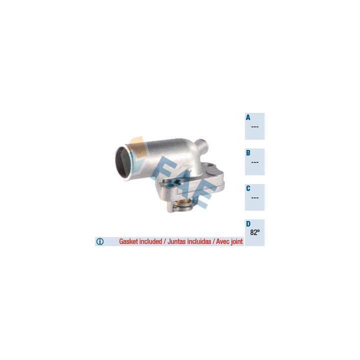 Termostatas, aušinimo skystis FAE 5332582