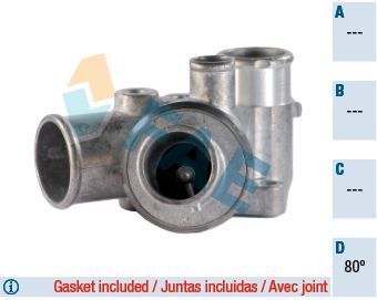 Termostatas, aušinimo skystis FAE 5332980