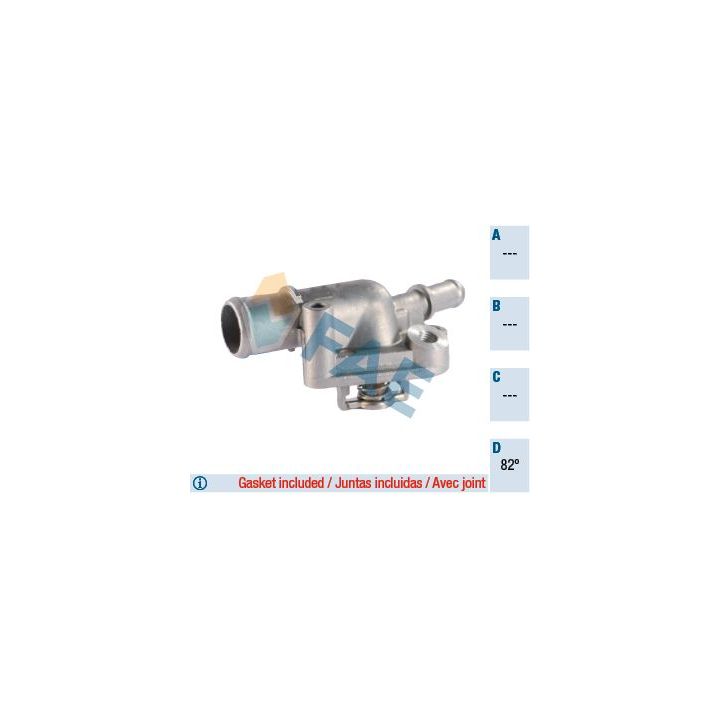 Termostatas, aušinimo skystis FAE 5335282