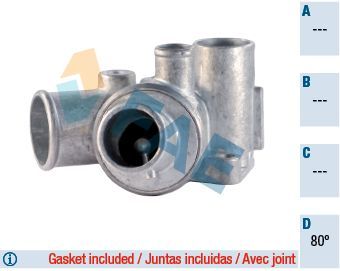 Termostatas, aušinimo skystis FAE 5337080